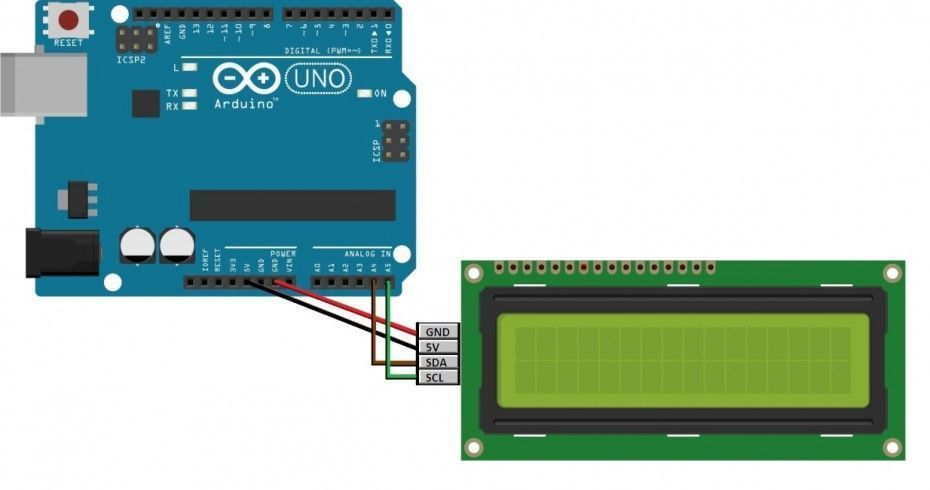 YWRobot LCM1602 I2C V1 Arduino LCD Tutorial Hook Up